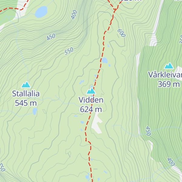 Map of Vidden