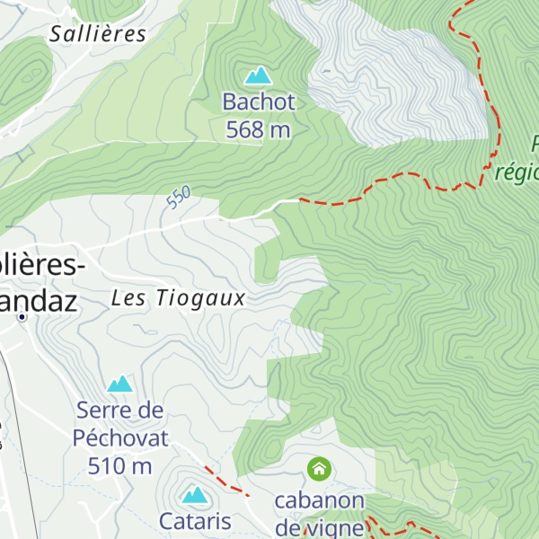 Map of Pephiliore