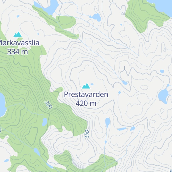 Map of Prestavarden