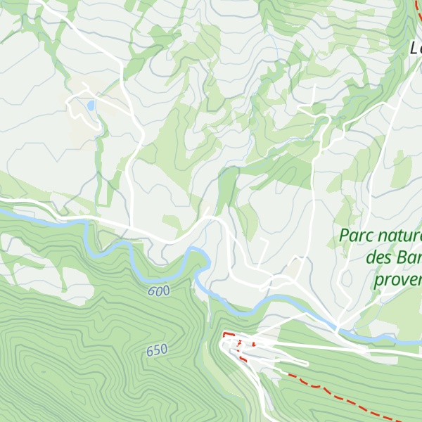 Map of Le Bougalou serre neuve
