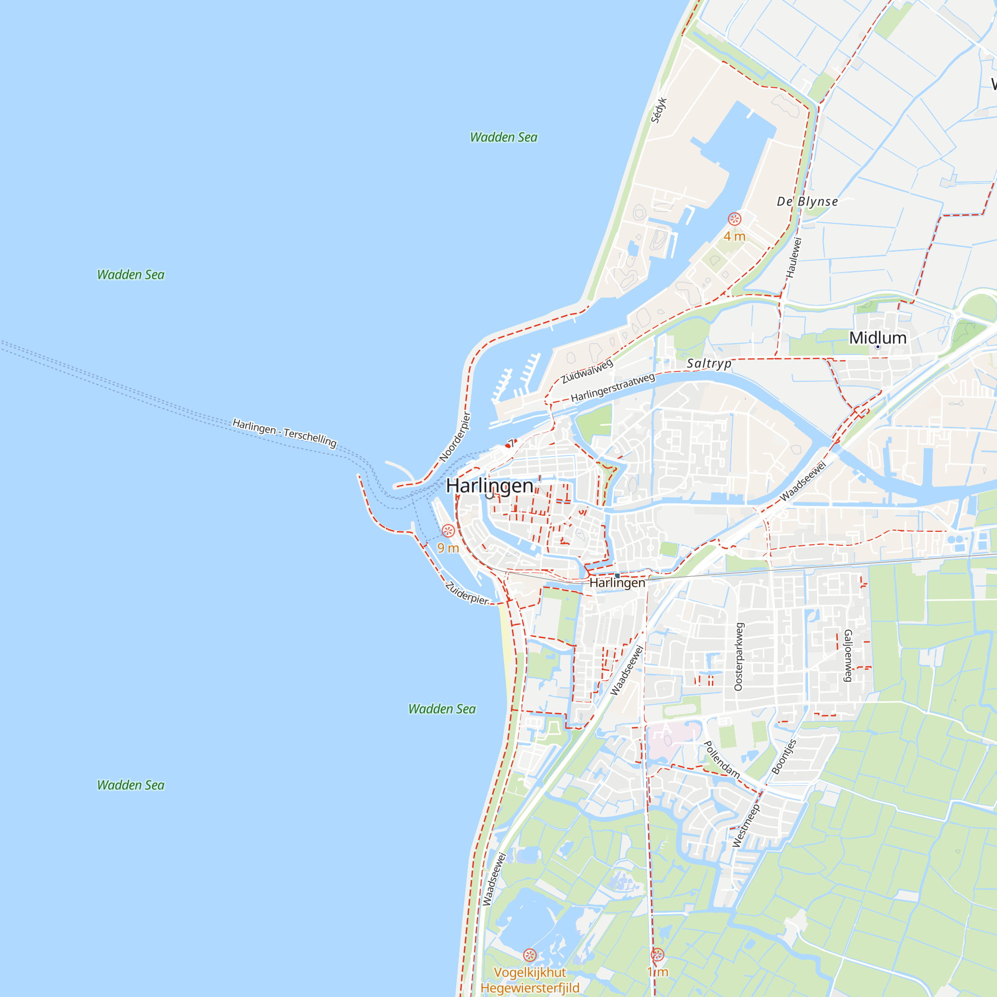 Tourist Information map