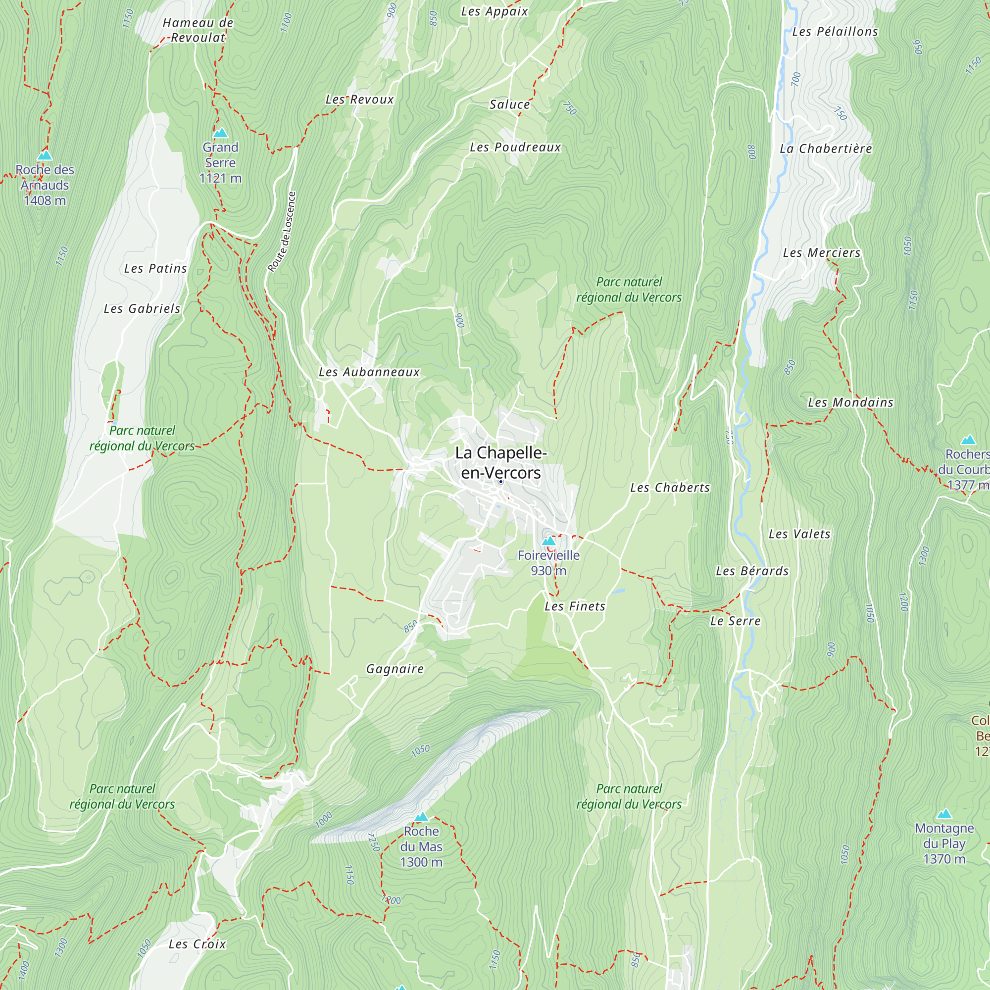 Office de tourisme Vercors Drôme map