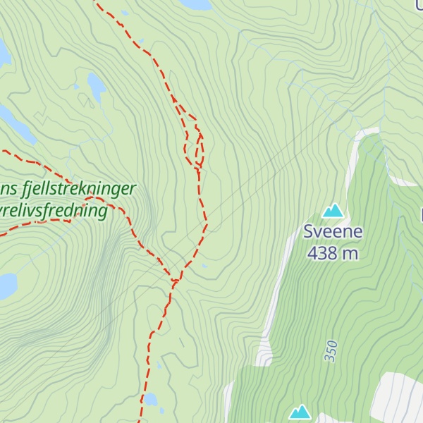 Map of Alfjellet