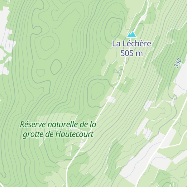 Map of Mont Rosset