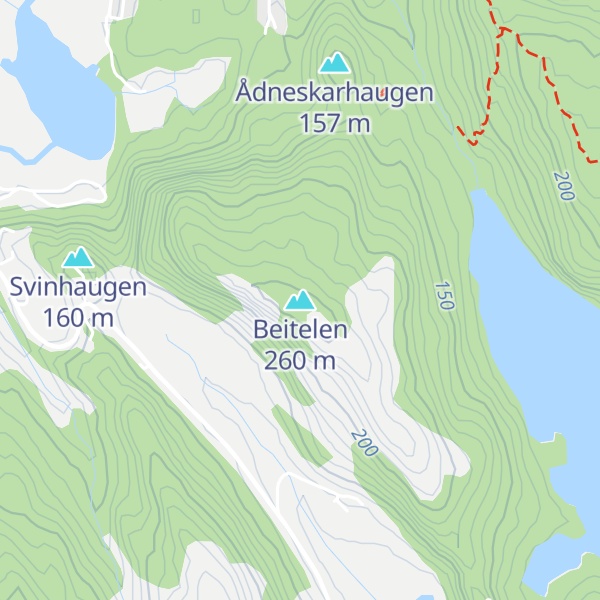 Map of Beitelen