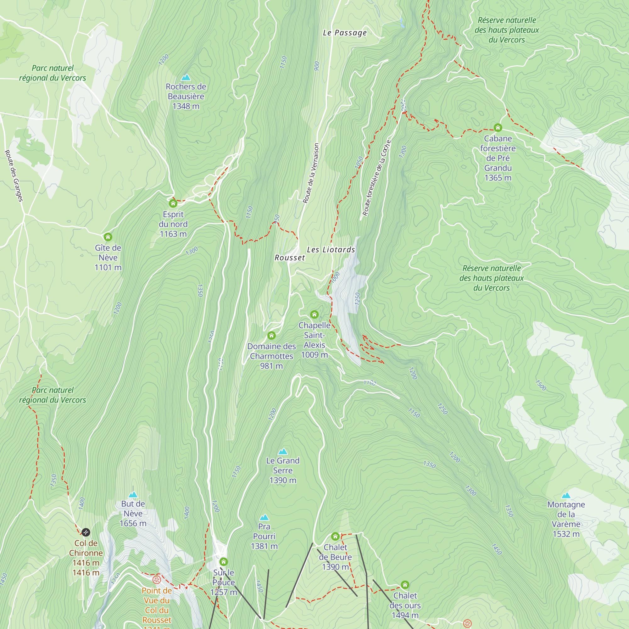 Chapelle Saint-Alexis map