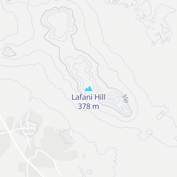 Map of Lafani Hill