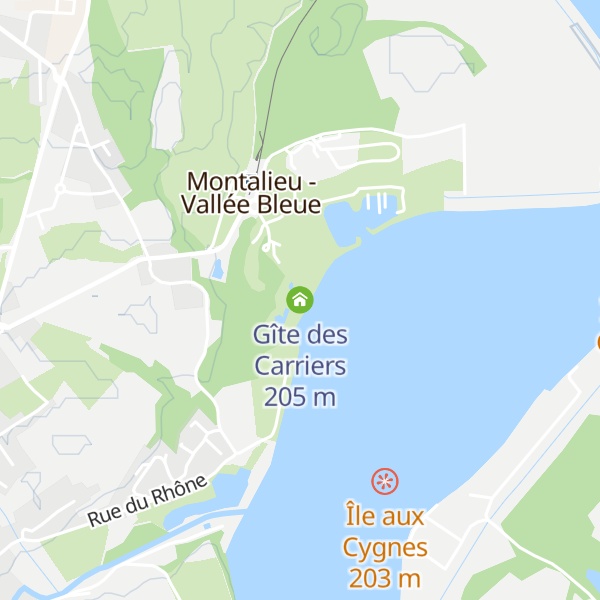 Map of Gîte des Carriers