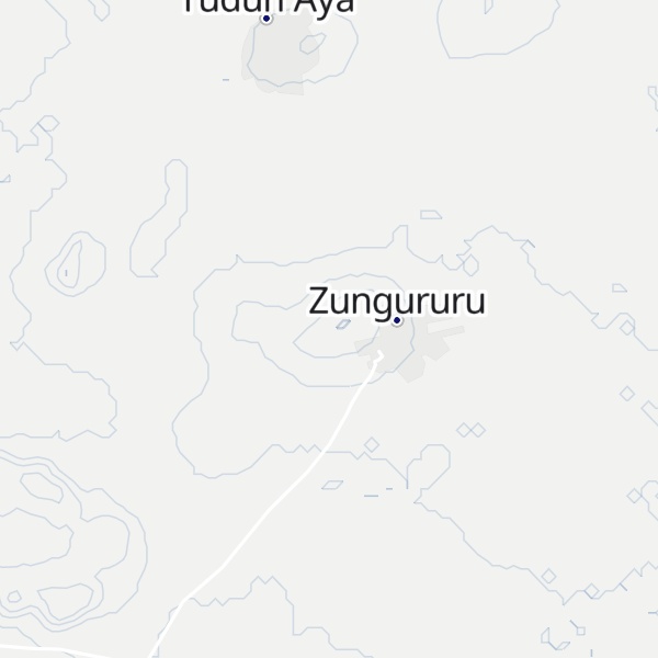 Map of Zunguru Hill