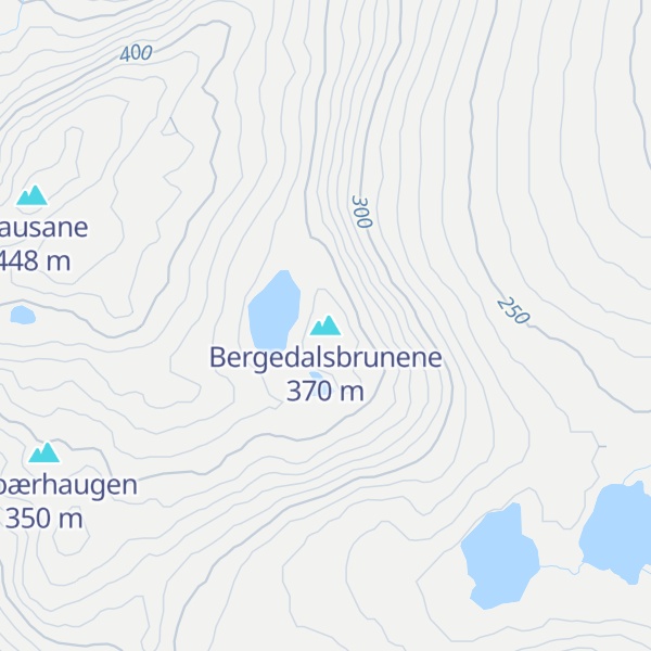 Map of Bergedalsbrunene