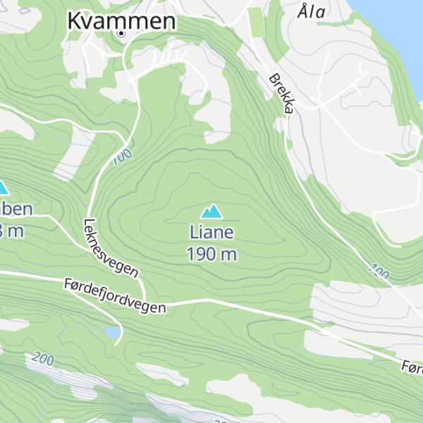 Map of Liane