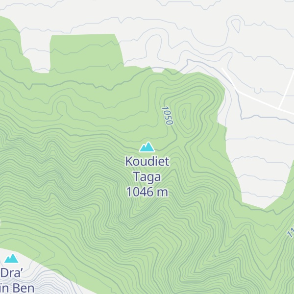 Map of Koudiet Taga