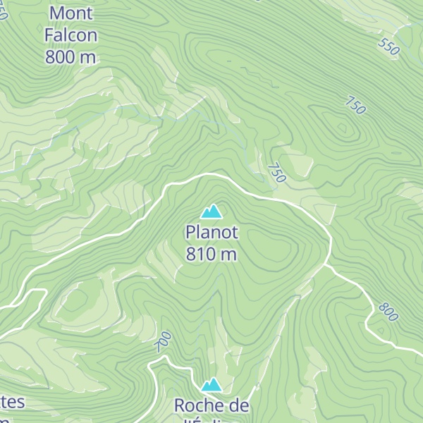 Map of Planot