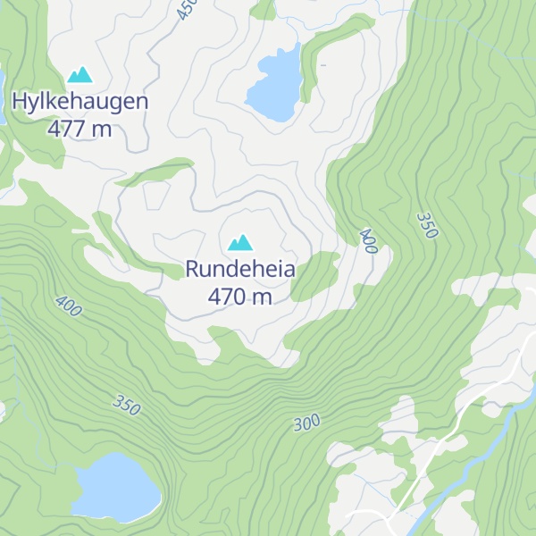Map of Hildrane