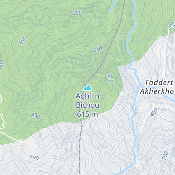 Map of Aghil n Bichou