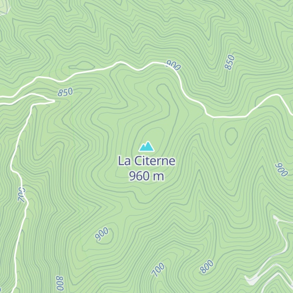 Map of La Citerne