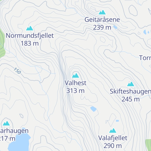Map of Valhest