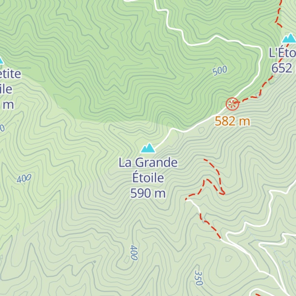 Map of La Grande Étoile