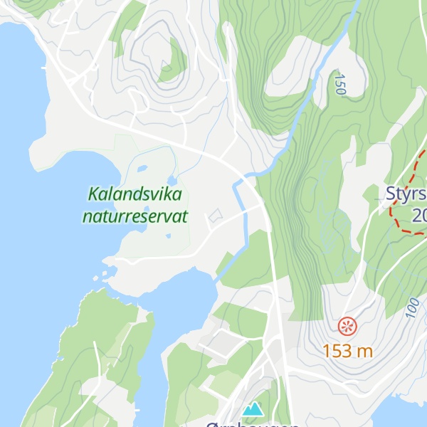 Map of Lonhaugen