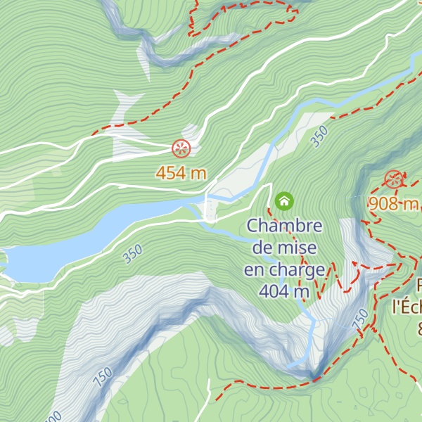 Map of Centrale électrique du Bournillon