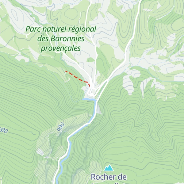 Map of Château d'Aulan