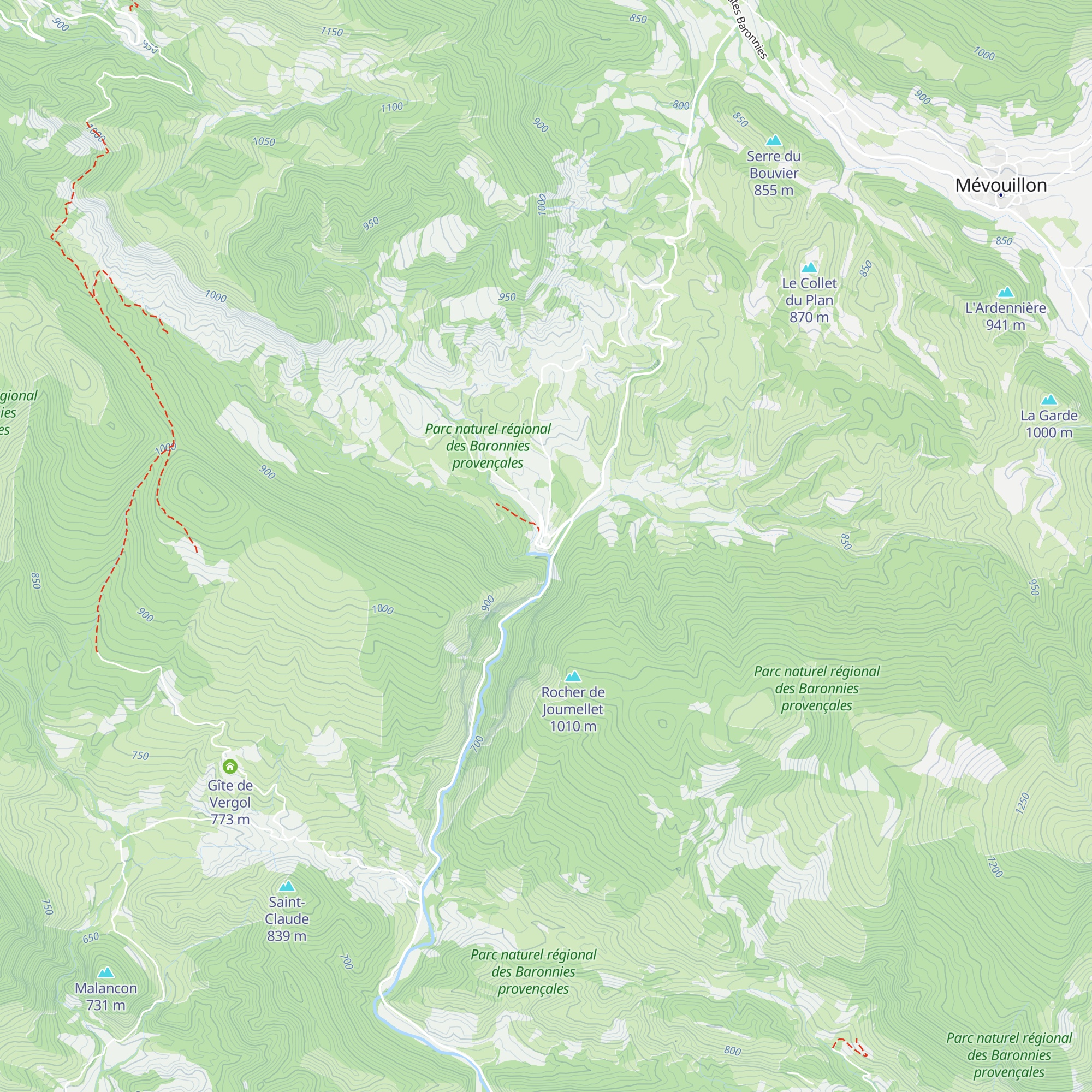 La Bretèche map