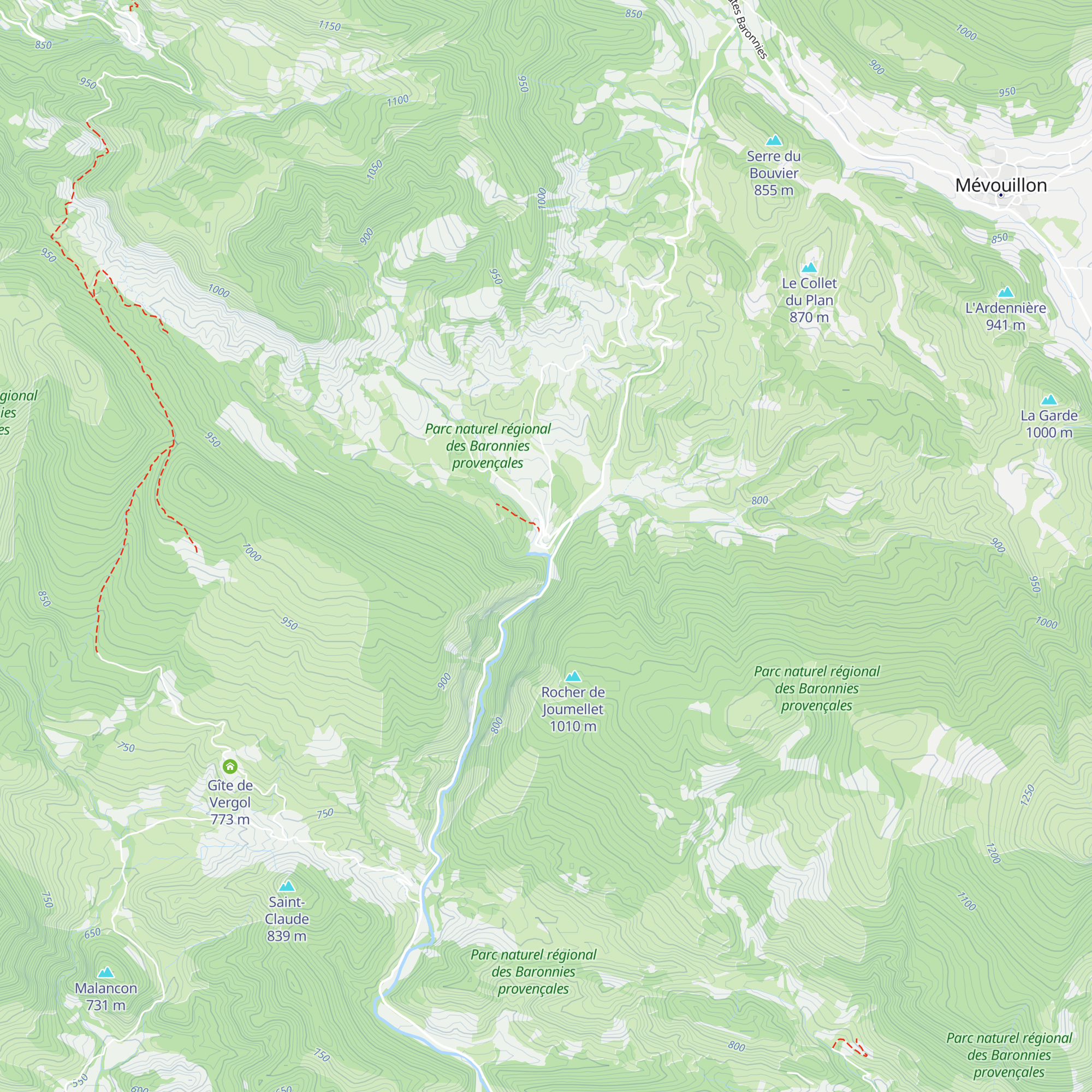 La Bretèche map