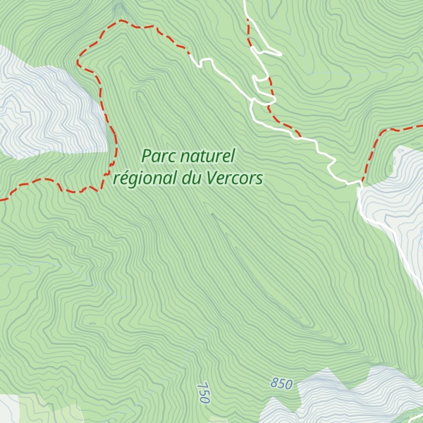 Map of Le Devès