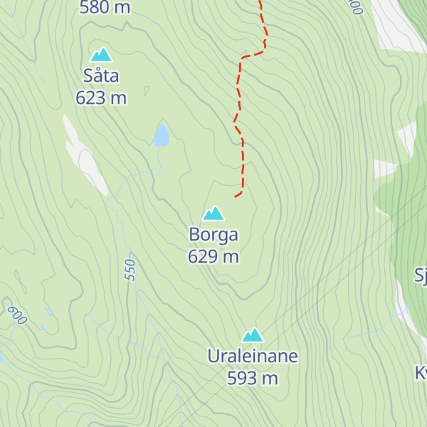 Map of Borga