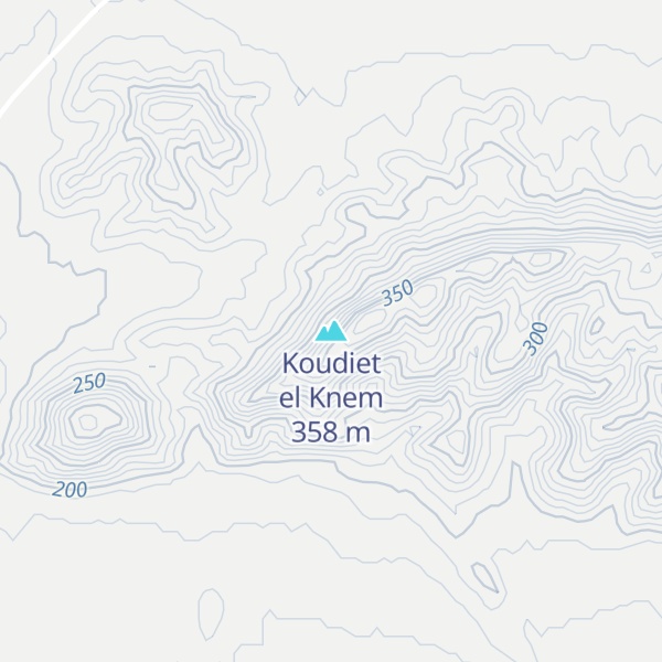 Map of Koudiet el Knem