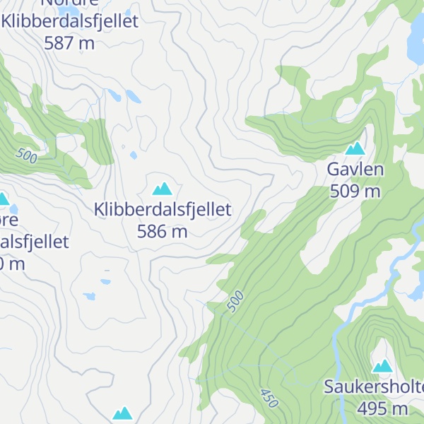 Map of Grønelia