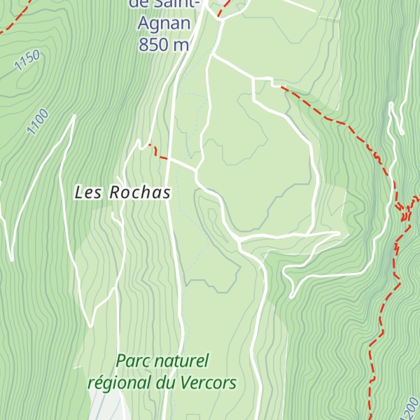 Map of Chapelle Saint-Régis