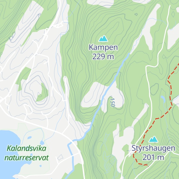 Map of Ormaskarhaugen