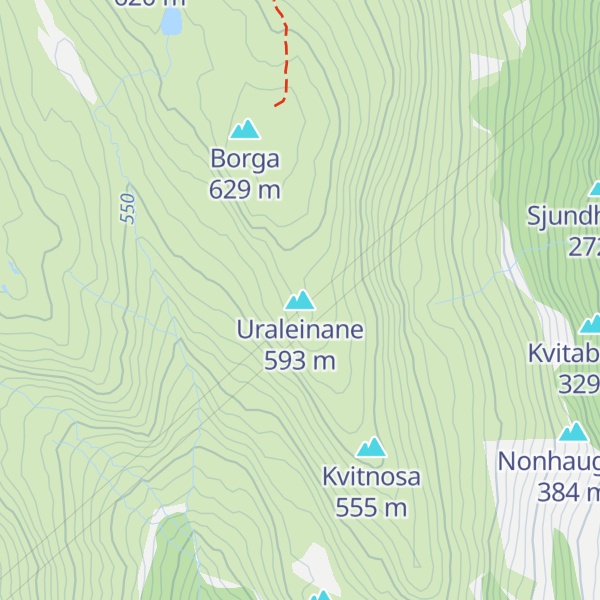Map of Uraleinane