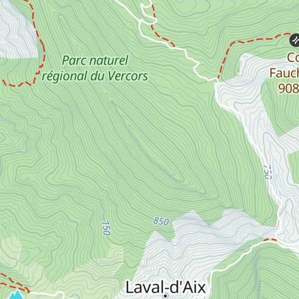 Map of Le Petit Pestel