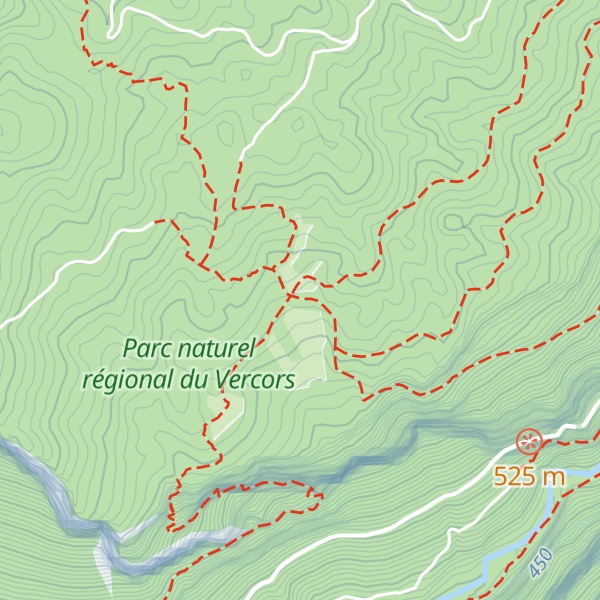 Map of Cabane de la Goulandière