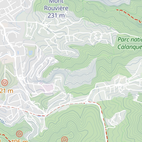 Map of EDF