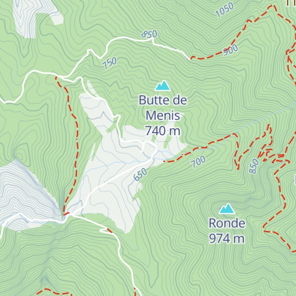 Map of Abbaye de Valcroissant