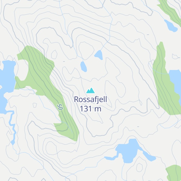 Map of Rossafjell