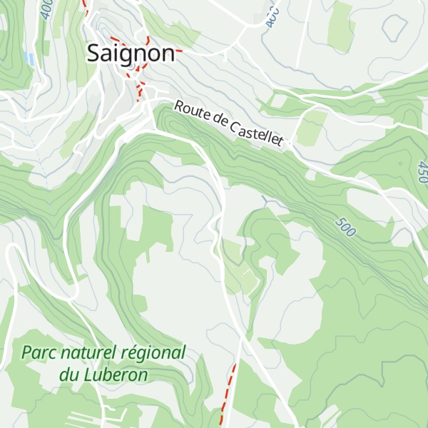 Map of Le Pis Saint-Jean