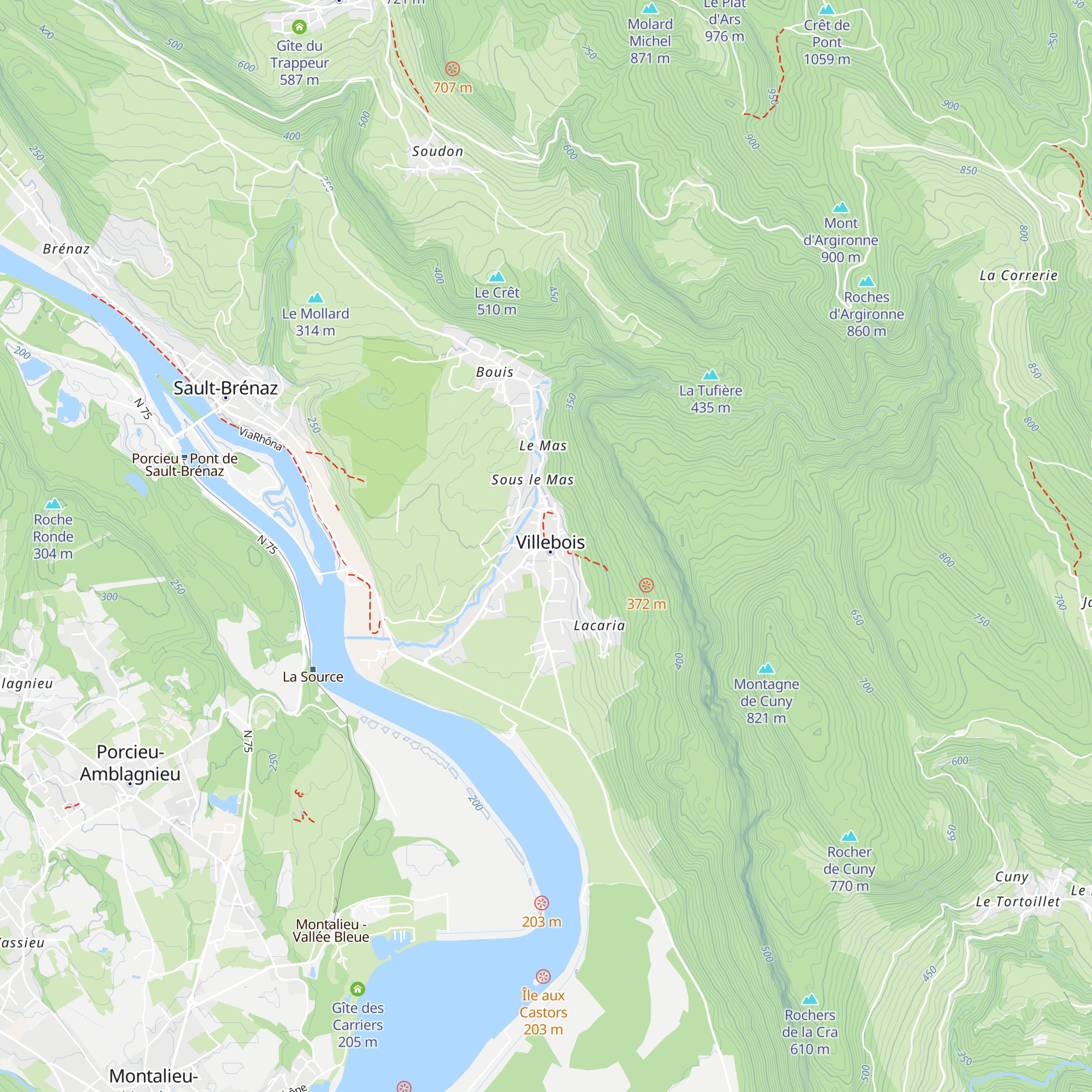 Gîte La Maison du Poète map