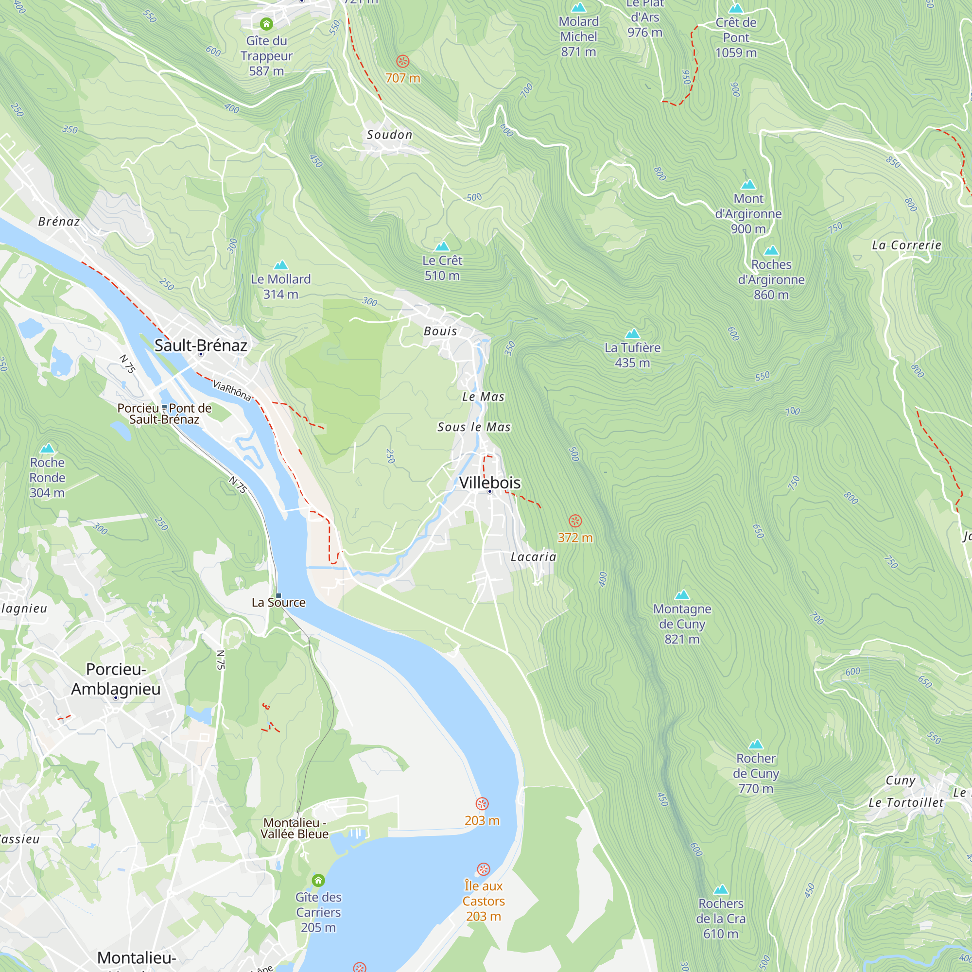 Gîte La Maison du Poète map