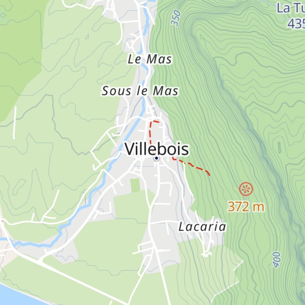 Map of Gîte La Maison du Poète