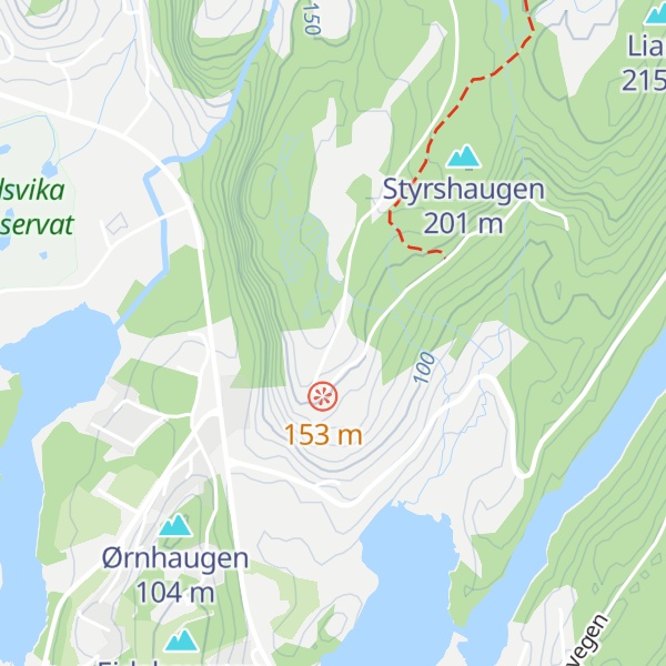 Map of Klubben