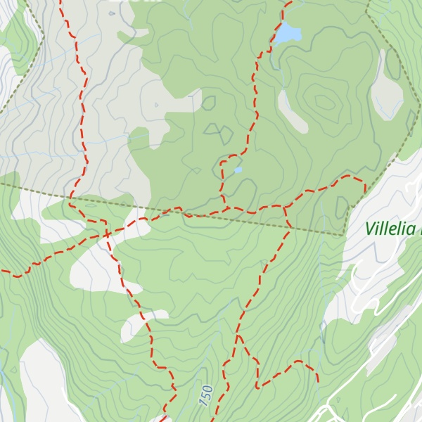 Map of Liafjellet