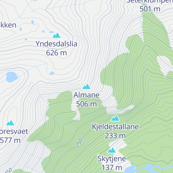 Map of Almane
