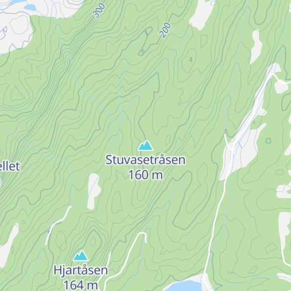 Map of Stuvasetråsen