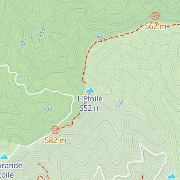 Map of L'Étoile