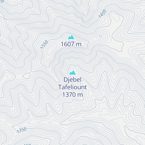 Map of Djebel Tafeliount