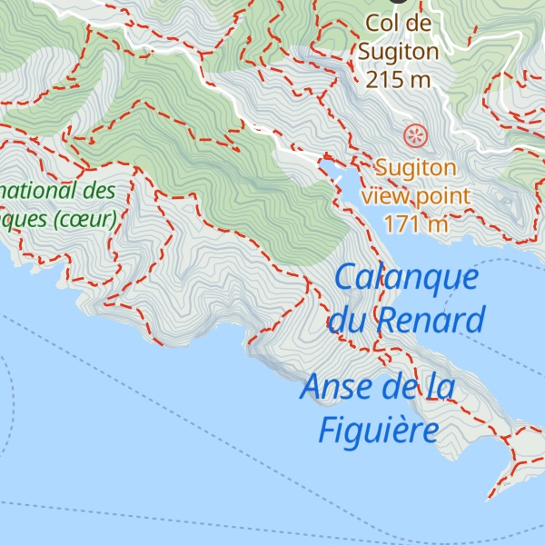 Map of Aiguille du Sorbet